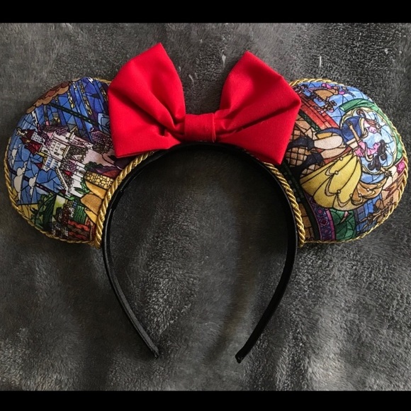 Accessories - Beauty and the Beast print ears